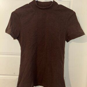 Mock neck top